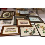 A large quantity of small framed pictures and prints (saleroom location: P08)