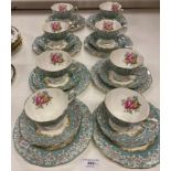 Twenty four piece Royal Albert Enchantments tea service (saleroom location: X11)