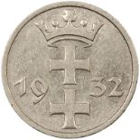 Danzig Free City - 1 Gulden 1932.