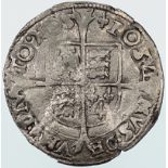 Hammered Coin - Philip and Mary Groat, mm lis, S-2508. NB crease (approx. Vertical on obv.