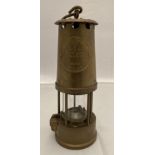 Eccles brass miners lamp,