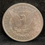 1882 USA Morgan silver dollar