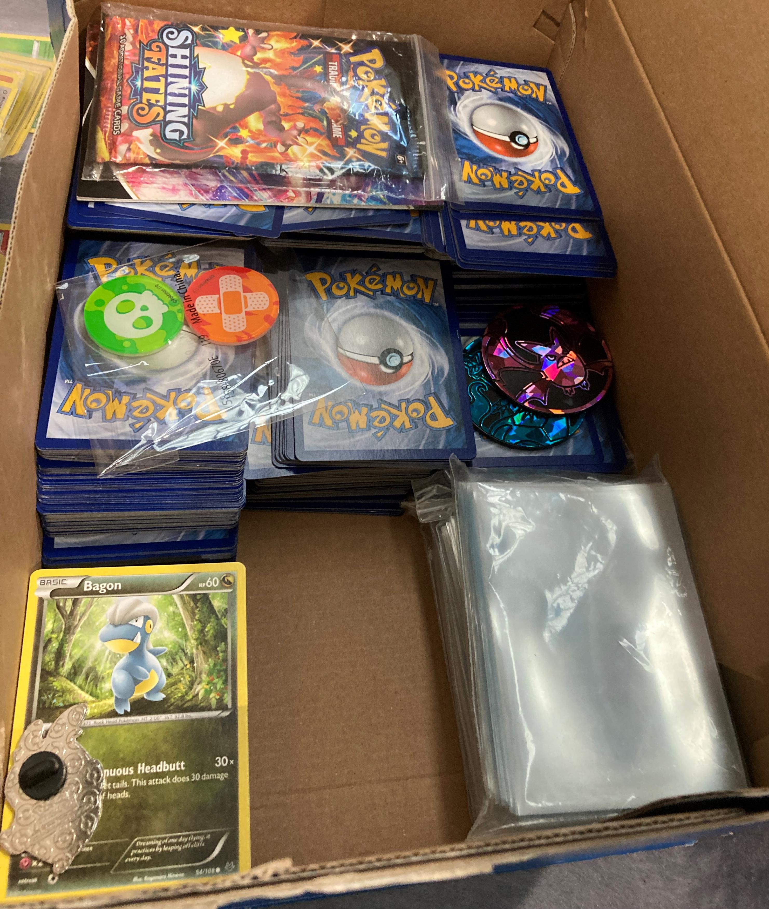Contents to box - approximately one thousand two hundred and seventy-five Pokémon trading cards - Image 2 of 2
