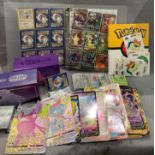 Contents to box - approximately two hundred Pokémon trading cards - including Chilling Reign and