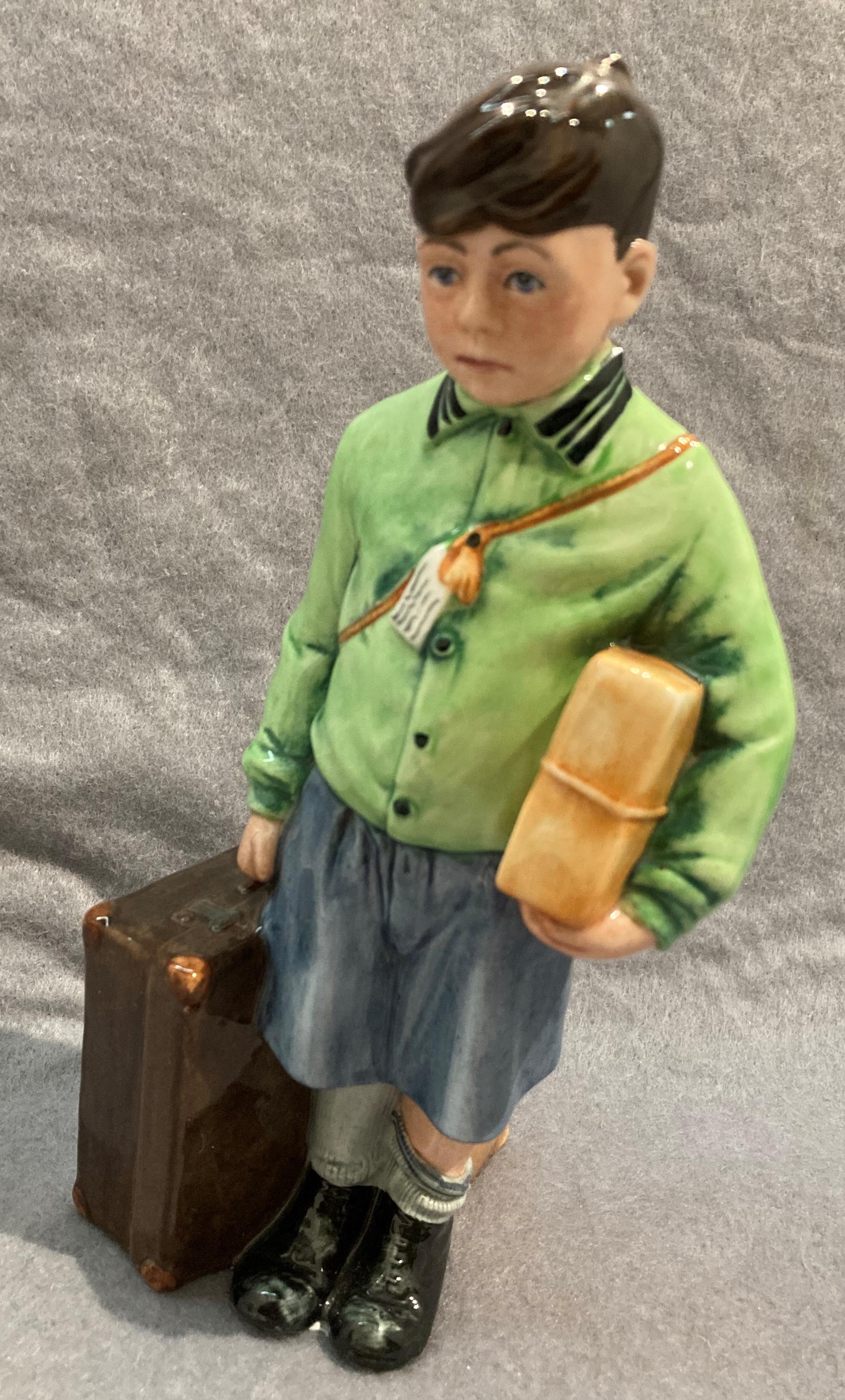 Royal Doulton figurine of 'The Boy Evacuee' limited edition no.