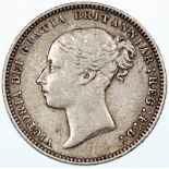 Victoria - Sixpence 1874