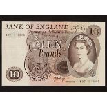 England - Ten Pounds, Page, Prefix B07,