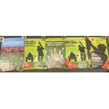 Five Cricket related posters Cornhill Insurance sponsored including England vs Australia,