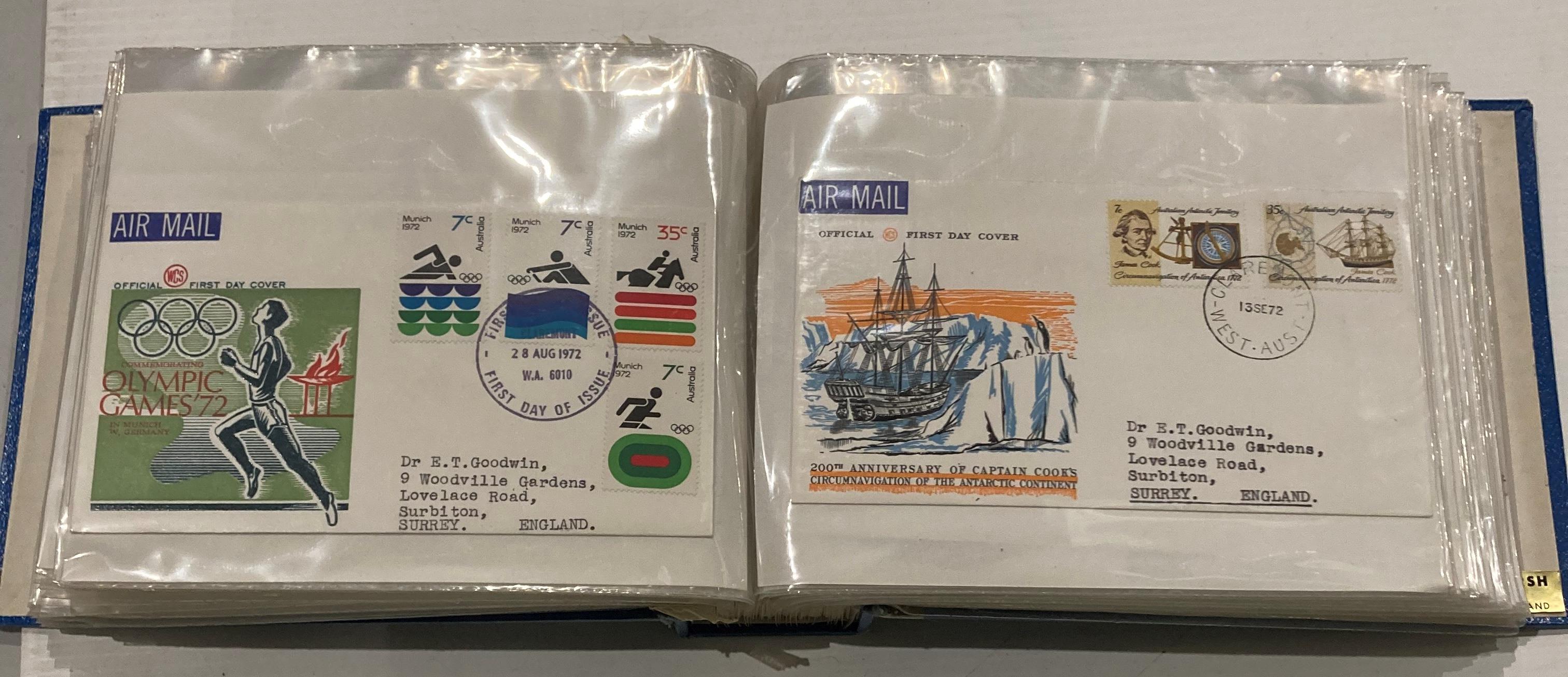 Two First Day cover albums - both Australian circa 1968/78 and 1992/94 - 184 in total (saleroom - Image 7 of 8