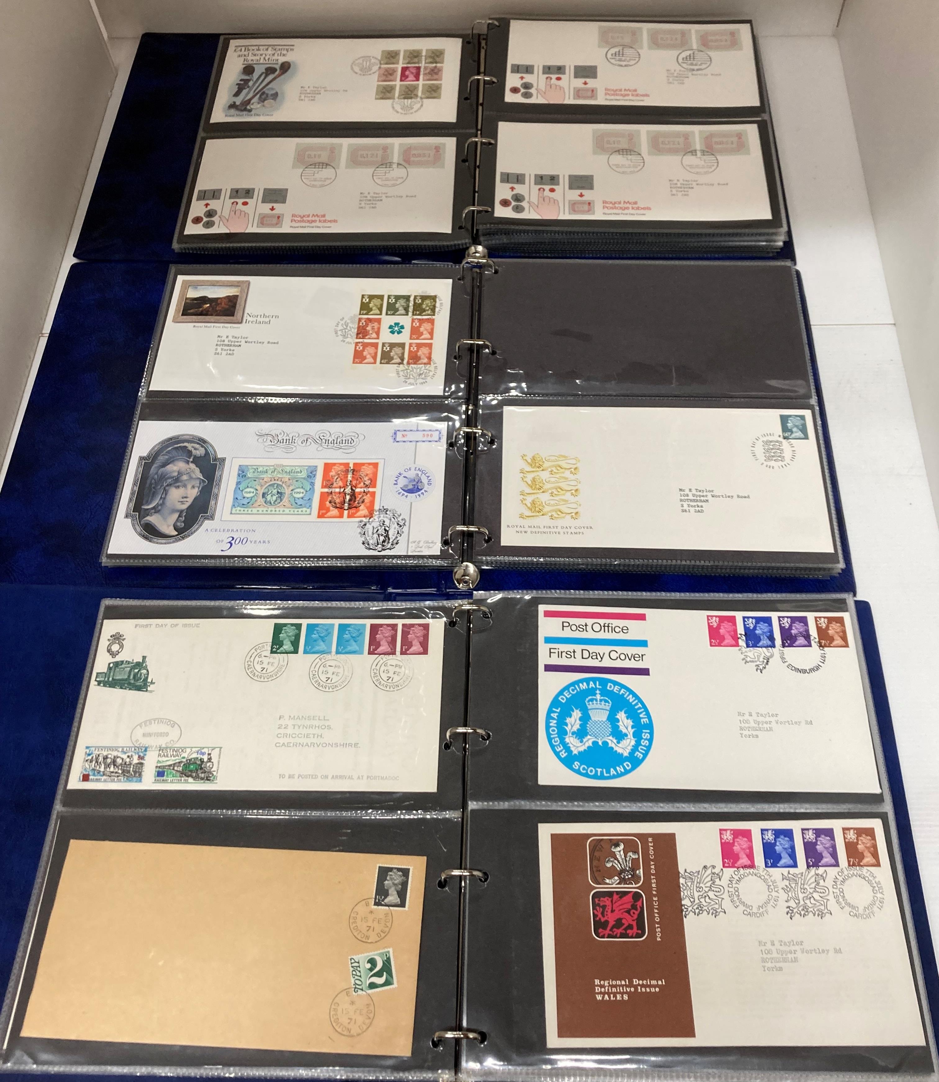 Six Kestrel Cover Albums containing approximately 380 Post Office and Royal Mail First Day Covers - Image 6 of 7