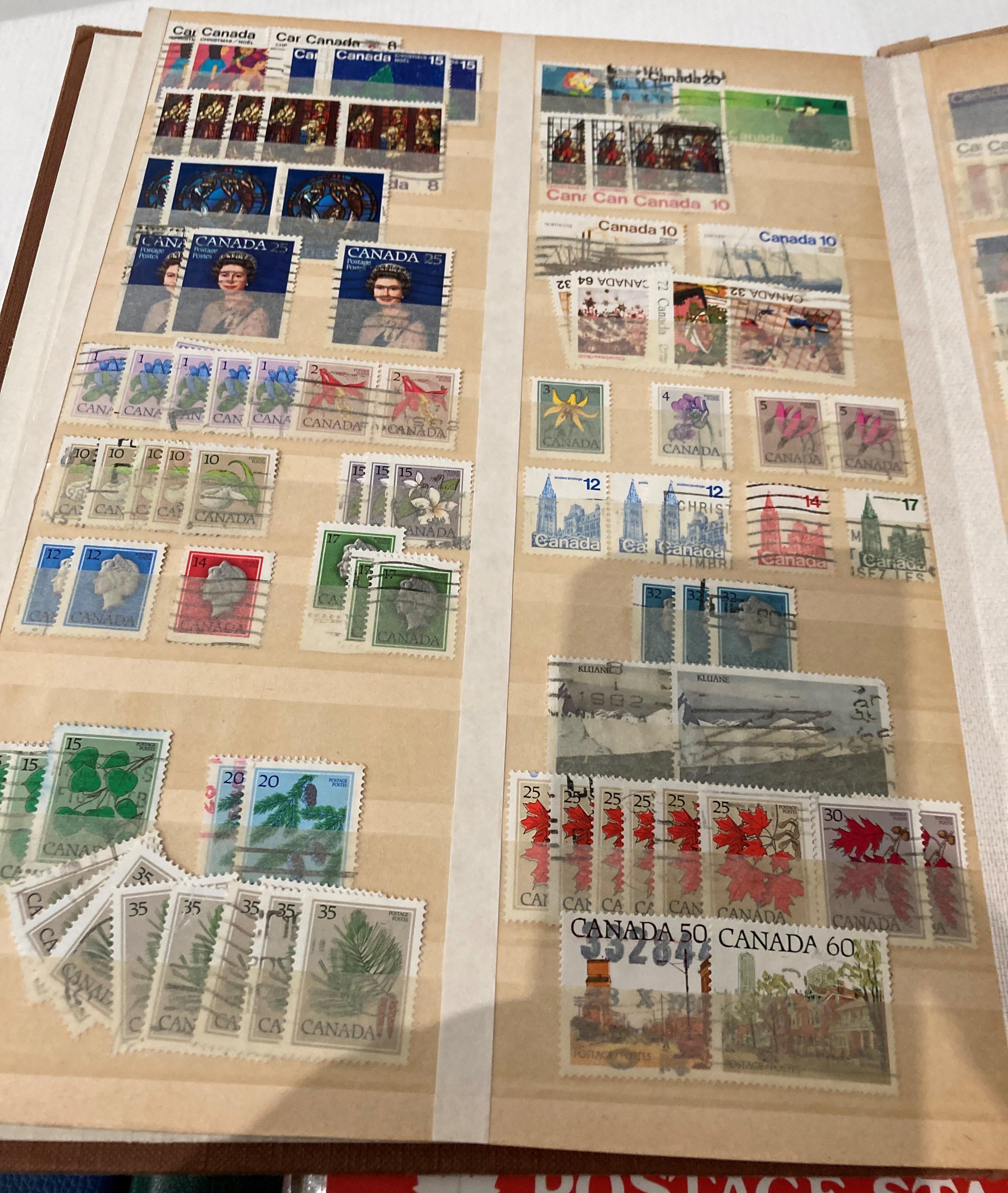 Contents to box nine stamp albums and contents - Canadian stamps (saleroom location: S3 T5) - Image 11 of 11