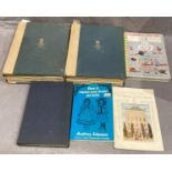 Two volumes 'The Book of the Queen's Doll House Library',