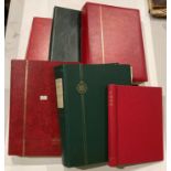 Six stamp albums and contents - Czechoslovakia stamps (saleroom location: S3 T5)