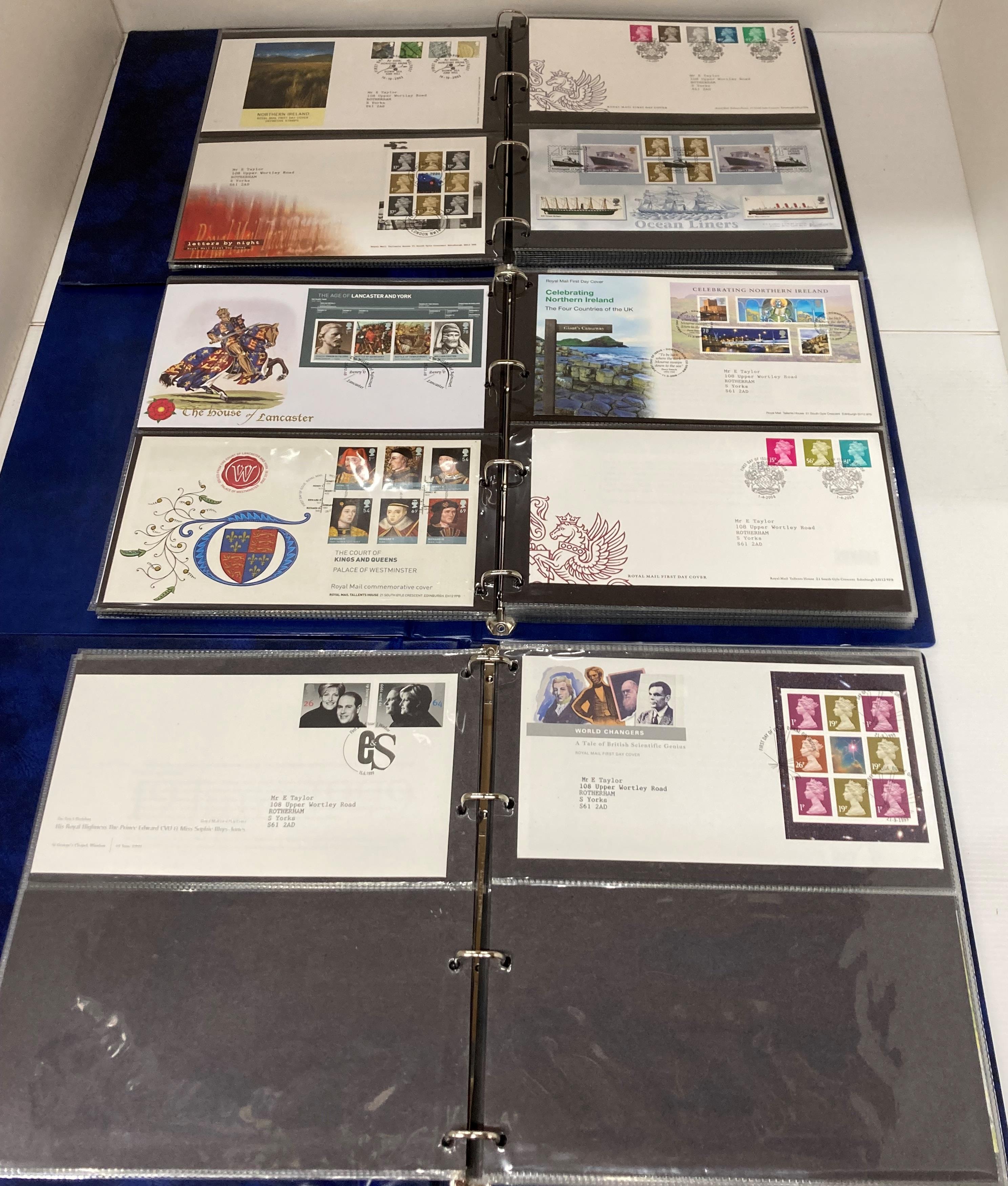 Six Kestrel Cover Albums containing approximately 380 Post Office and Royal Mail First Day Covers - Image 2 of 7