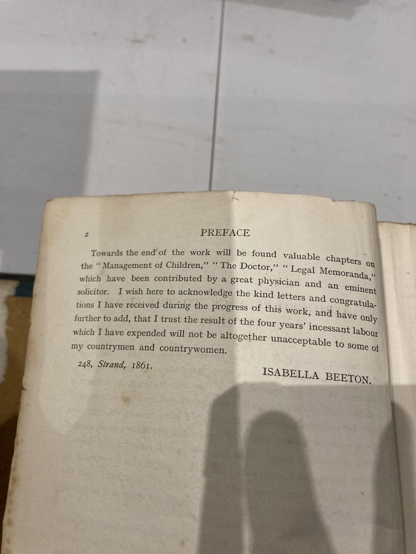 Contents to box - Mrs Beeton's Book of Household Management - New Edition, - Image 4 of 4