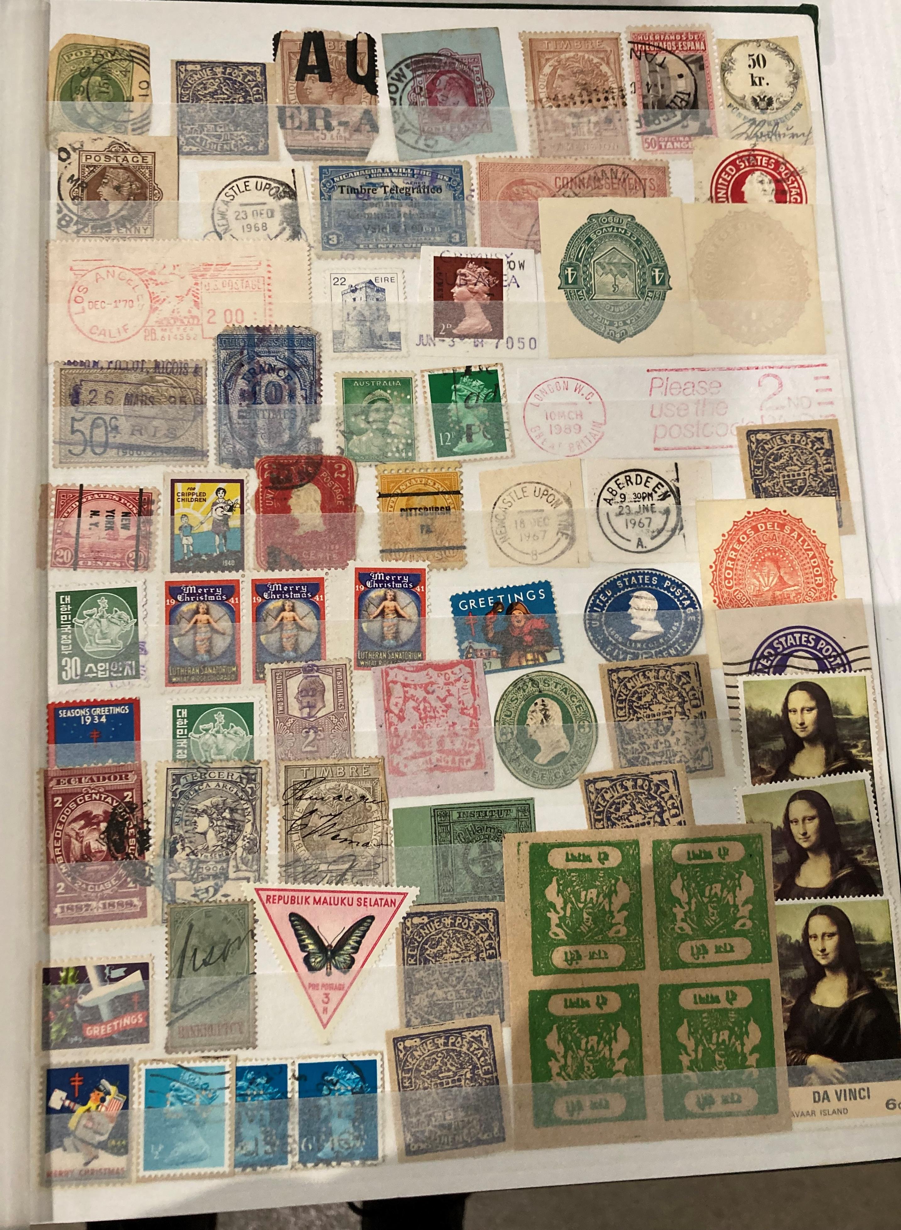 Contents to box four stamp albums and contents - stamps from USA (3) and South America (one) - Image 7 of 7