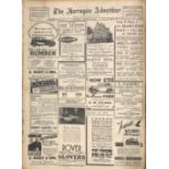 The Harrogate Advertiser 98th Year of Publication Sat Jan 5th 1935 - price 2D by post for 12