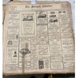 The Harrogate Advertiser 89th Year of Publication - Sat Jan 17th 1925 - price 2D by post for 12