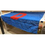 A Merchant Shipping flag for R S Dalgliesh Ltd 125cm x 165cm - as viewed (saleroom location: M12)