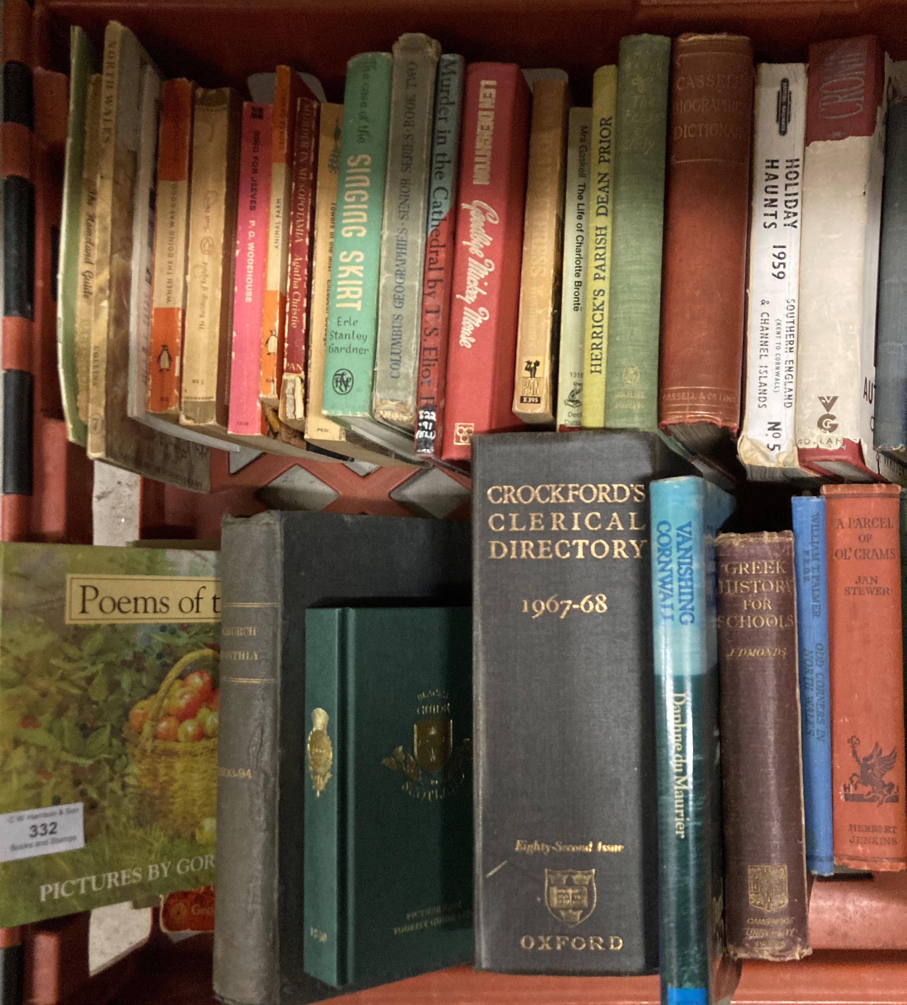 Contents to tray - various books including religion, travel, novels, etc. - Image 2 of 3