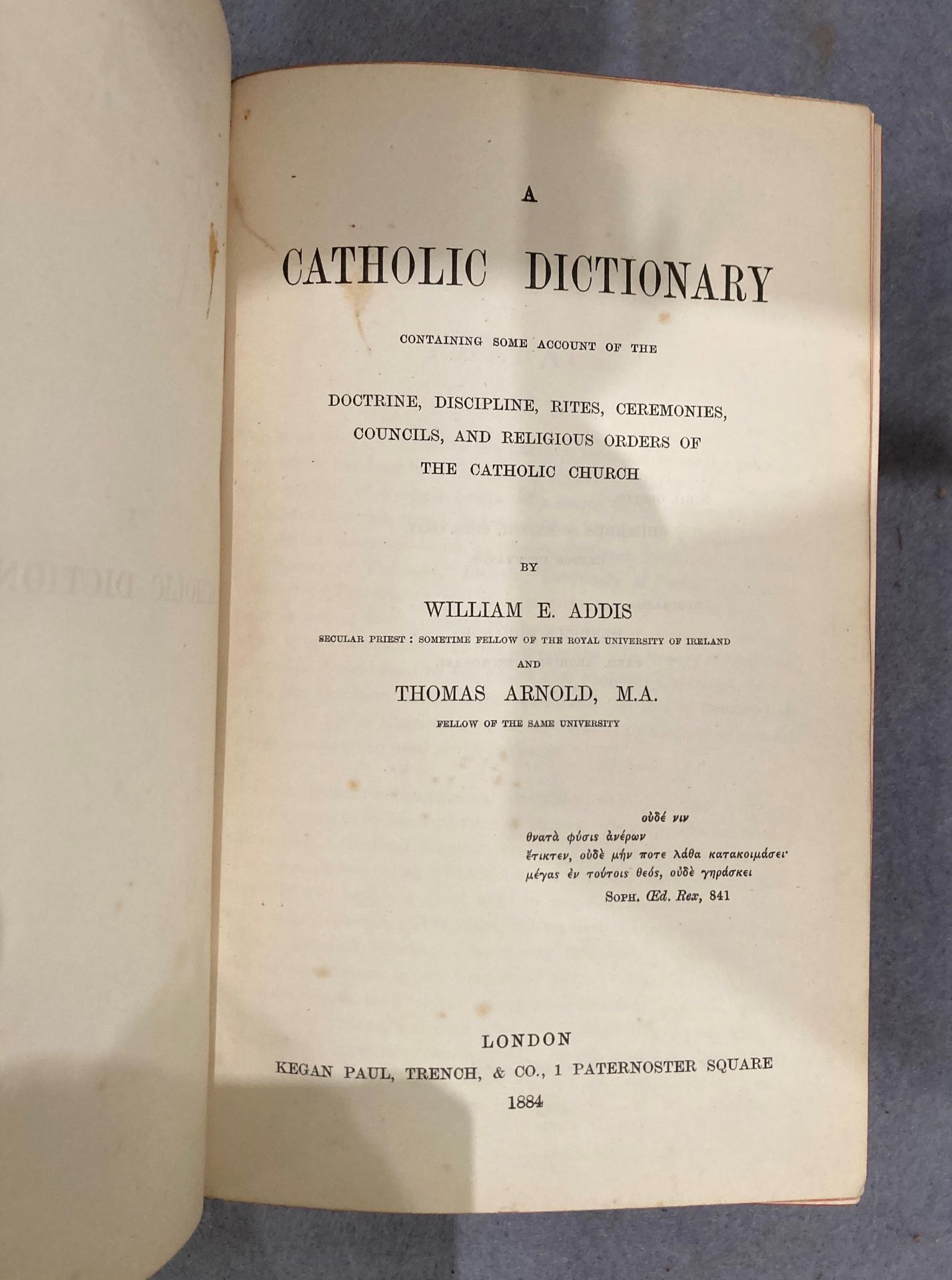 Martyrologium Romanum, Gregorii Papae XIII - The Roman Martyrology, - Image 8 of 14