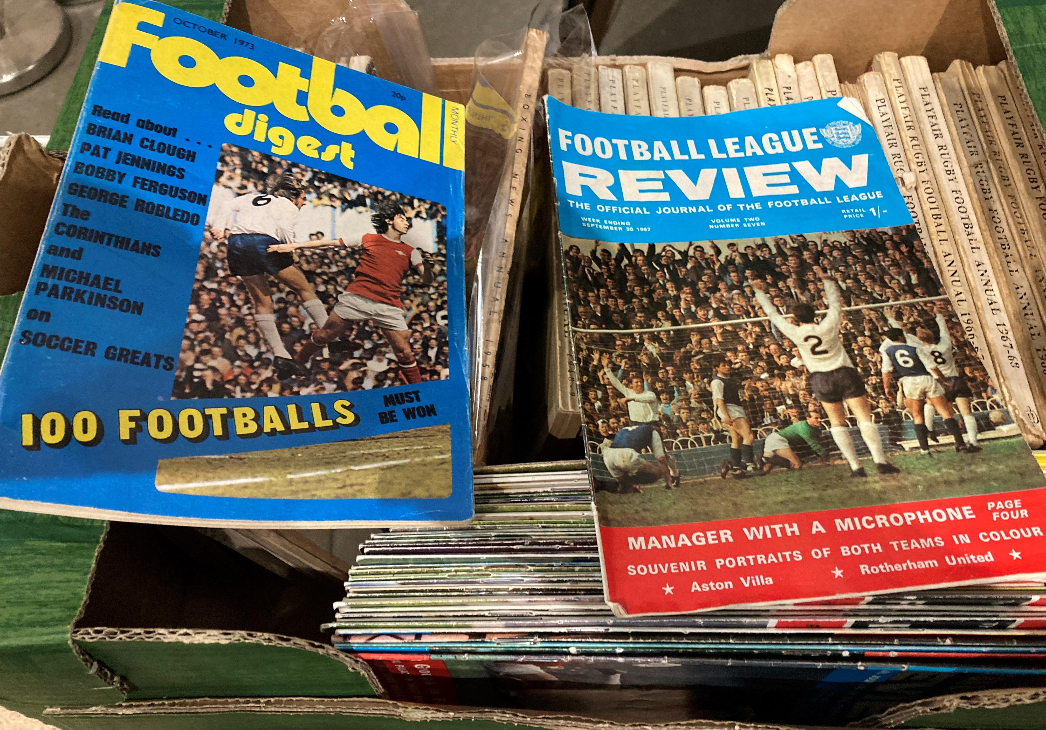 21 Playfair Rugby Football annuals from 1948-49 season to 1972-73 season (some years missing), - Image 4 of 4