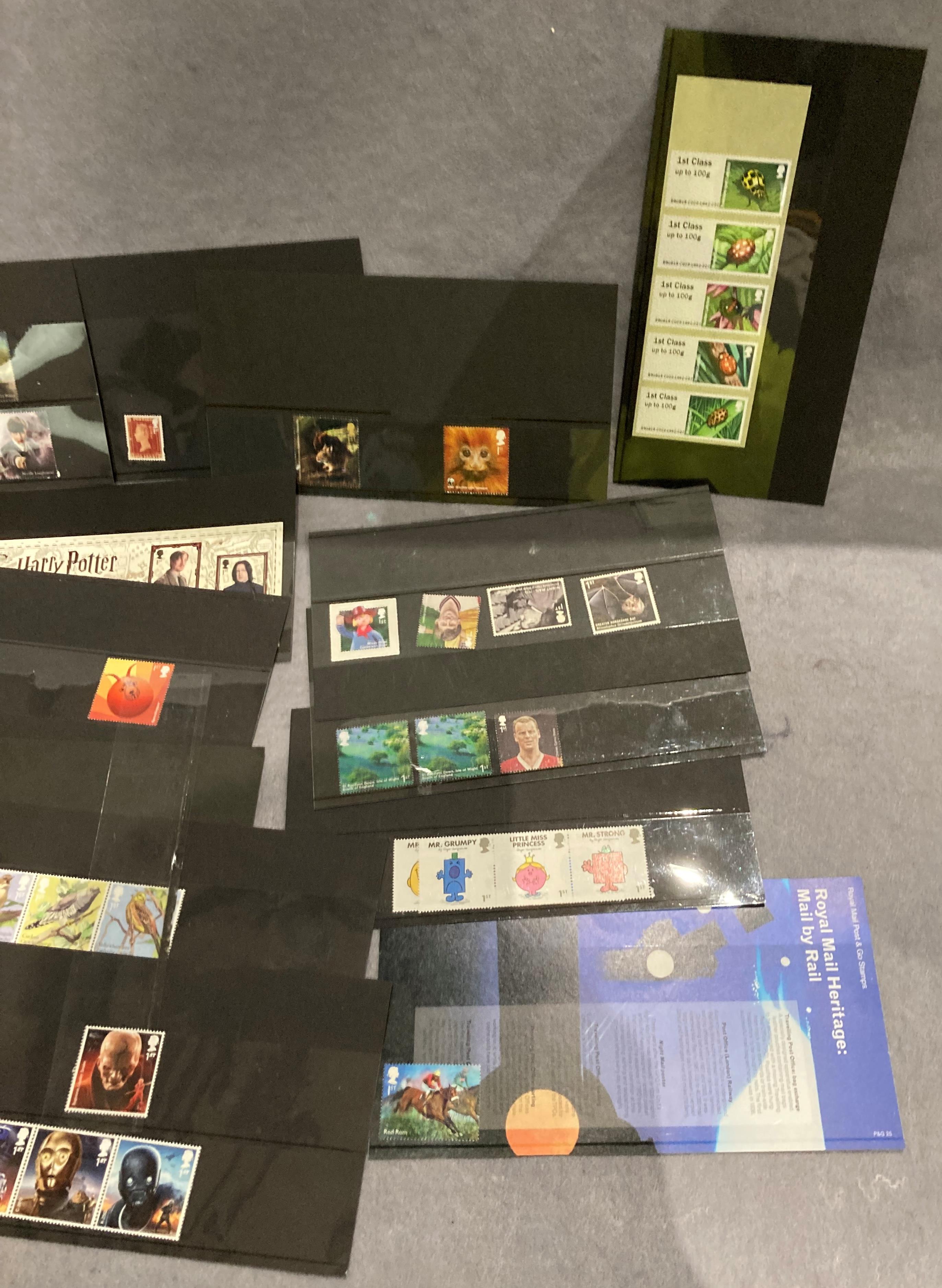 A small quantity of stamps including Harry Potter, Star Wars and others. - Image 3 of 3