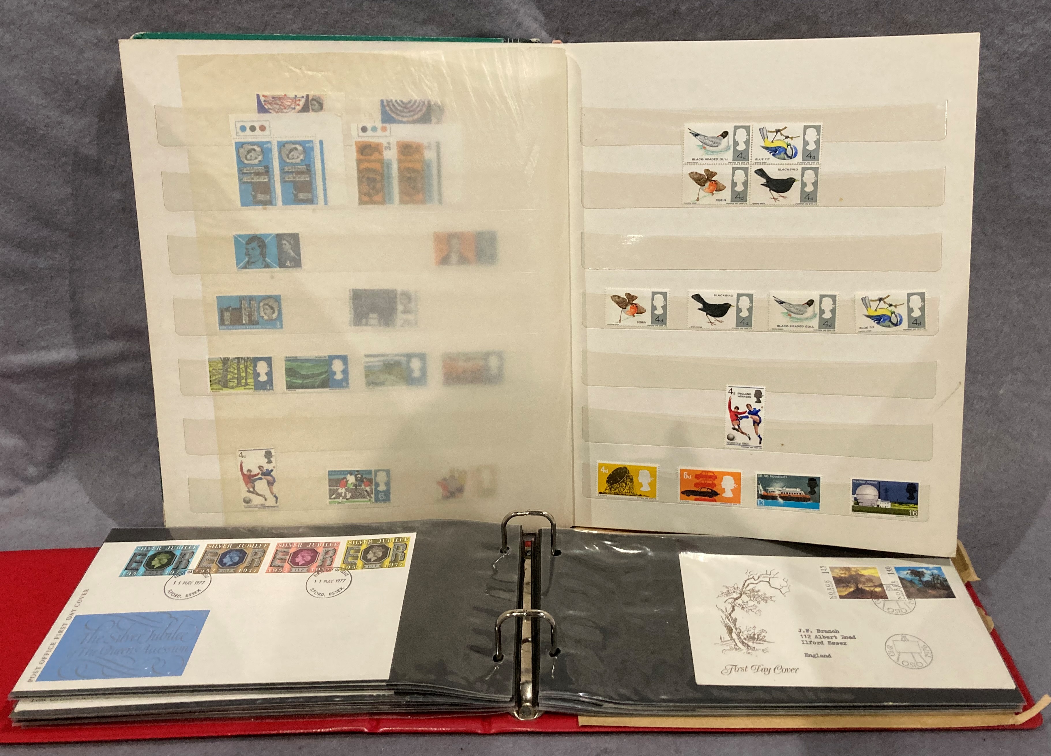 A GB stamp album including Coronation 12th May 1937, 1948 Olympic Games, 1951 Festival of Britain, - Image 3 of 4
