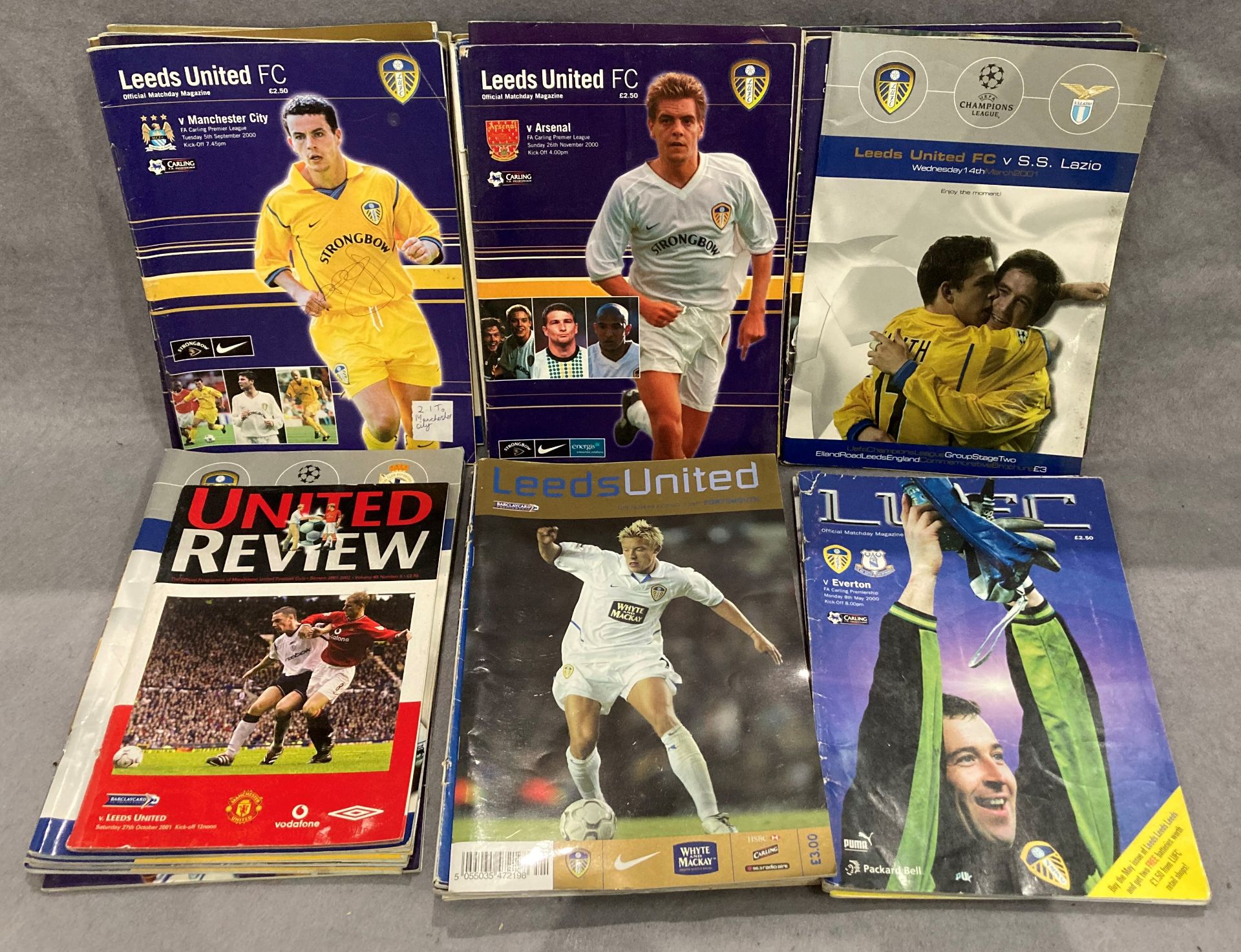 Collection of Leeds United mainly home programmes - late 1990's/early 2000's including some - Image 3 of 3
