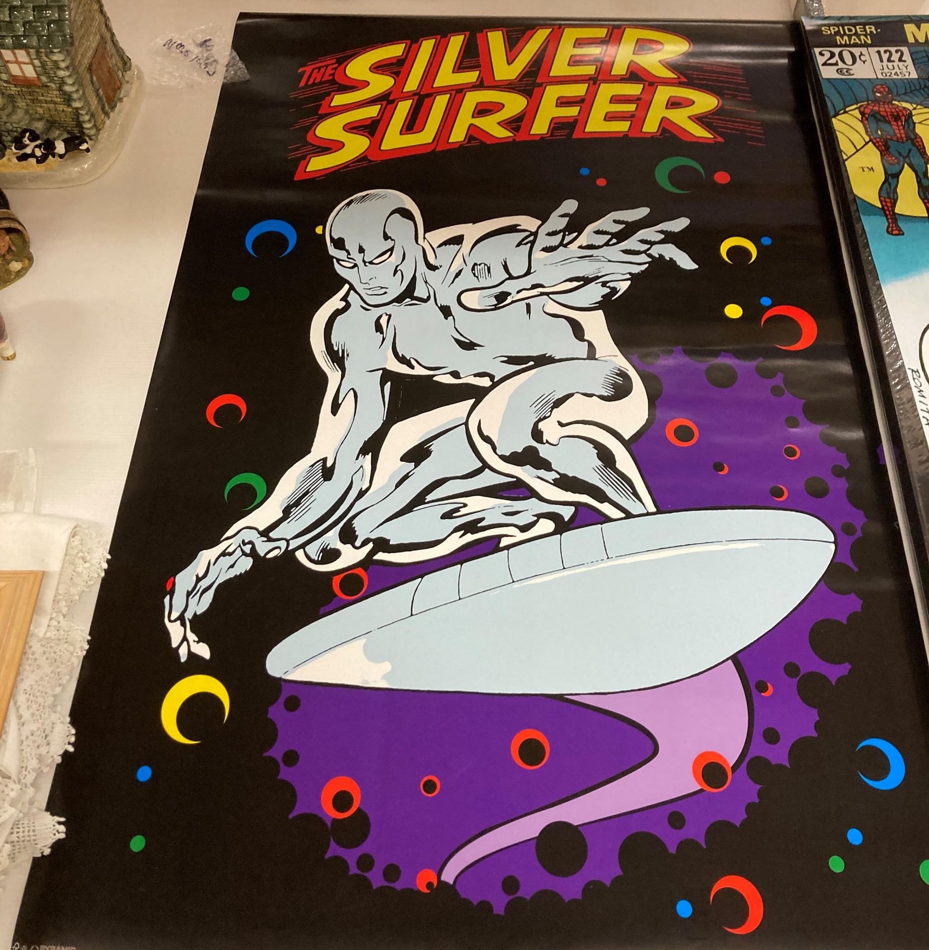 Three reproduction Marvel comic posters 'Silver Surfer', - Image 2 of 5