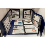 Six Kestrel Cover Albums containing approximately 380 Post Office and Royal Mail First Day Covers