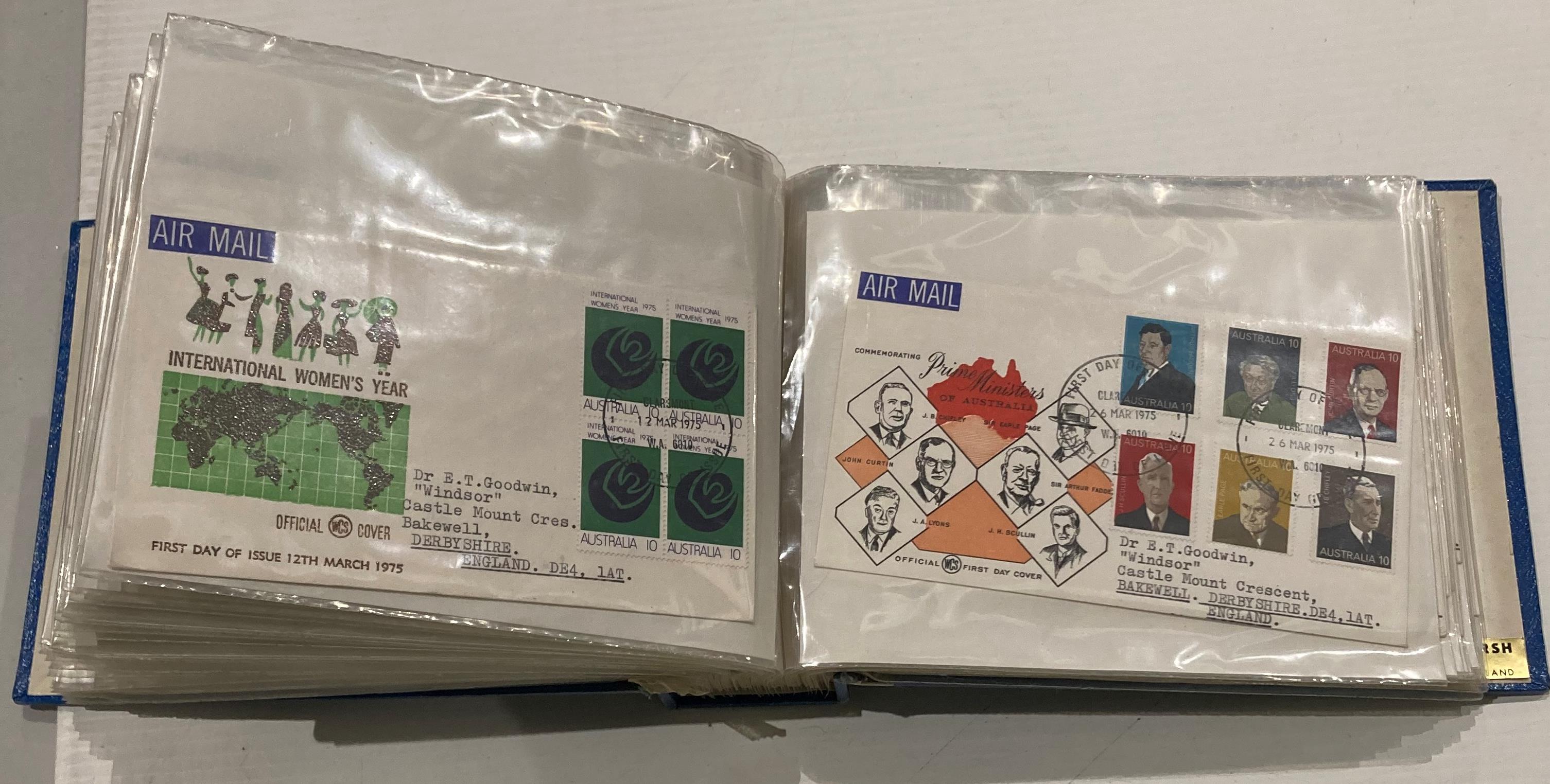 Two First Day cover albums - both Australian circa 1968/78 and 1992/94 - 184 in total (saleroom - Image 8 of 8