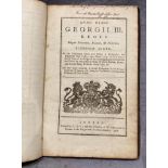 Parliament book Anno Regni, George III Regis Magnae Britanniae, Franciae and Hiberniae,