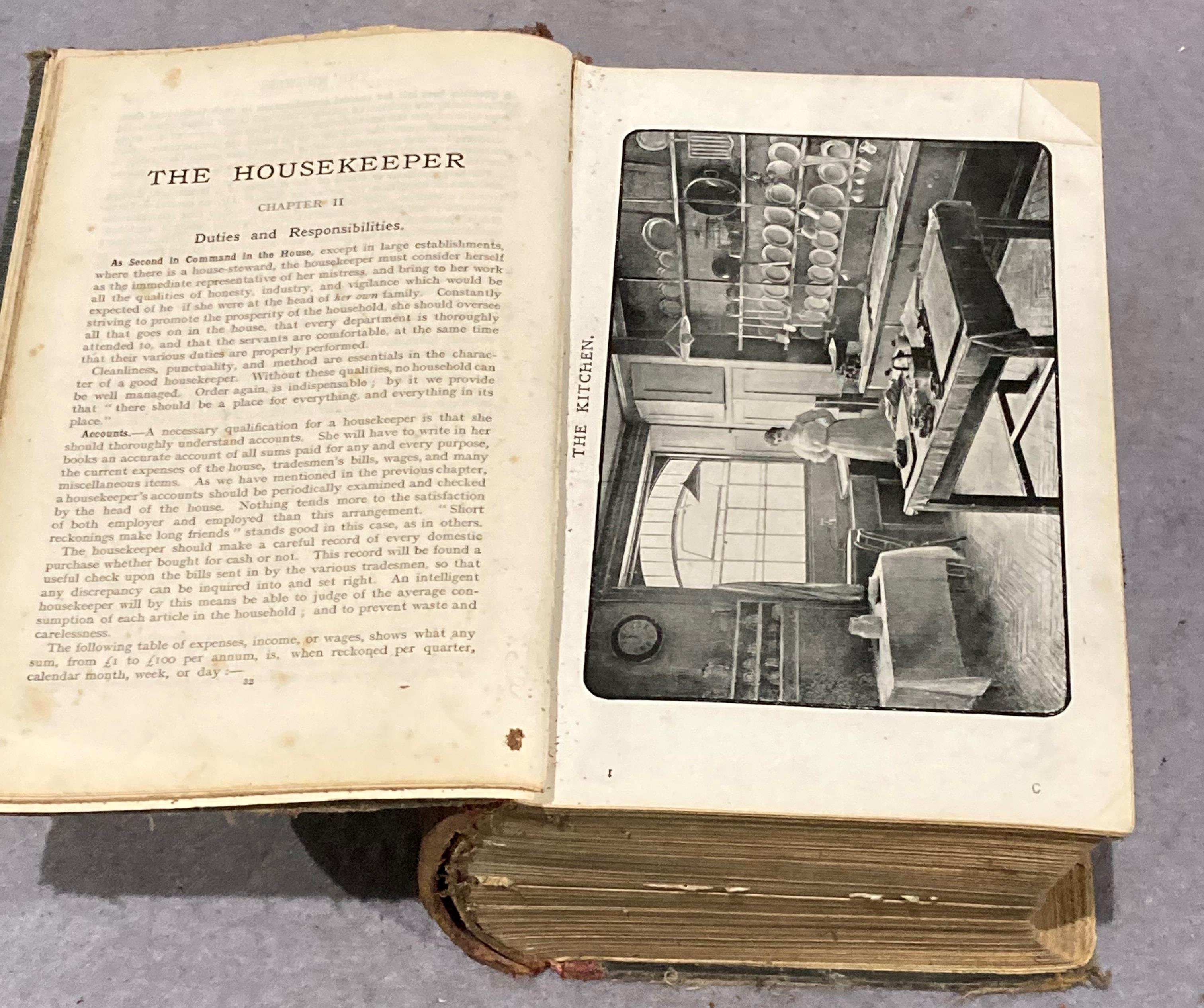 Mrs Beeton's Book of Household Management circa 1900 (Sold as seen)