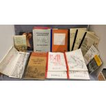 Contents to box - a quantity of books/booklets relating to local history and archives including