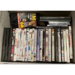 Contents to box - approximately twenty DVDs - Billy Elliot, Shallow Hal,