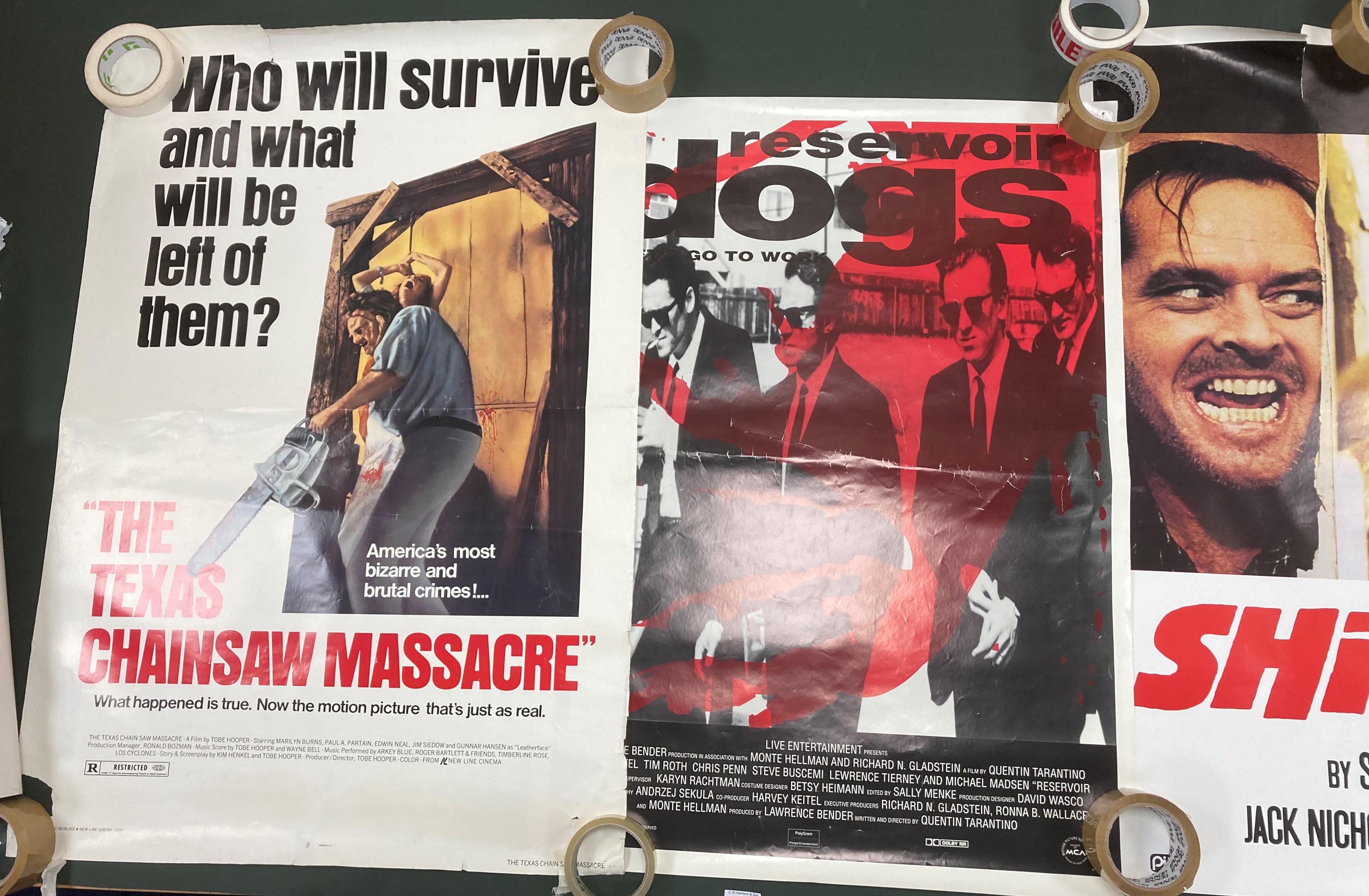 Four posters of iconic films 'Clockwork Orange' 90cm x 65cm, - Image 2 of 3
