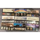 Fifty seven packs of Royal Mail Mint stamps mainly circa 1990's including 'Gallantry', 'Wintertime',
