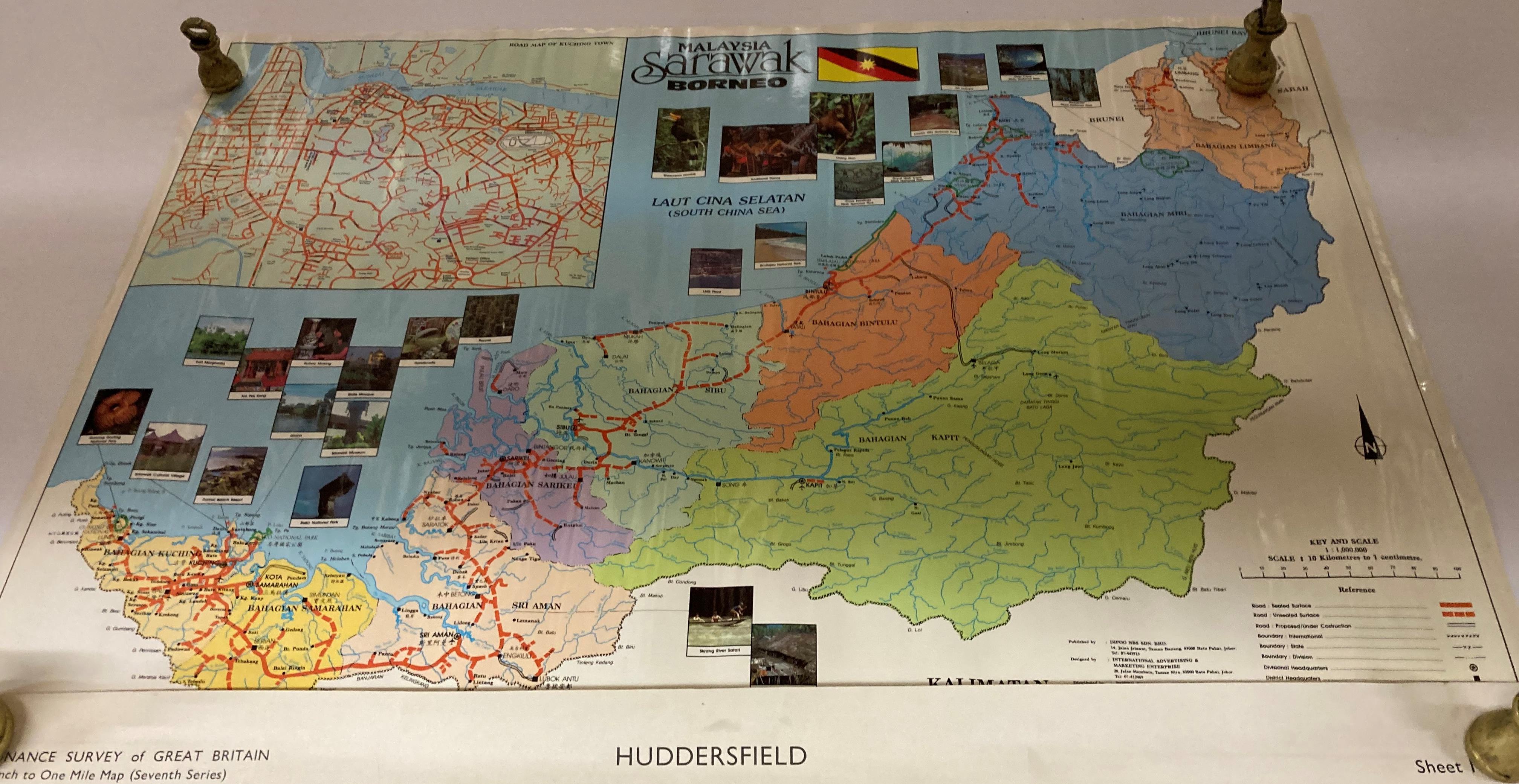 Ordnance Survey map of Huddersfield, - Image 3 of 3