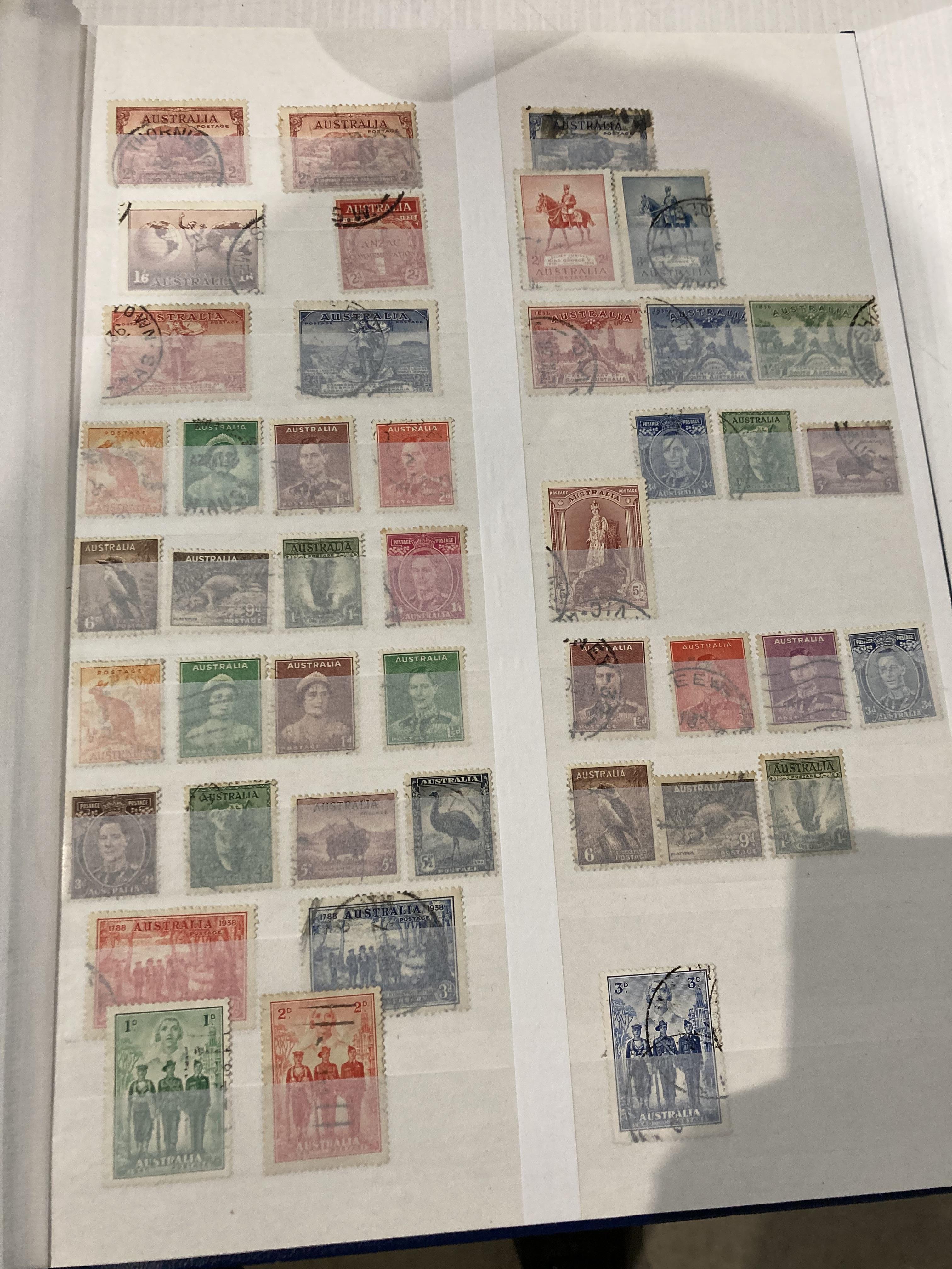Contents to box fourteen stamp albums and contents - a large quantity of Australian stamps - Image 6 of 18