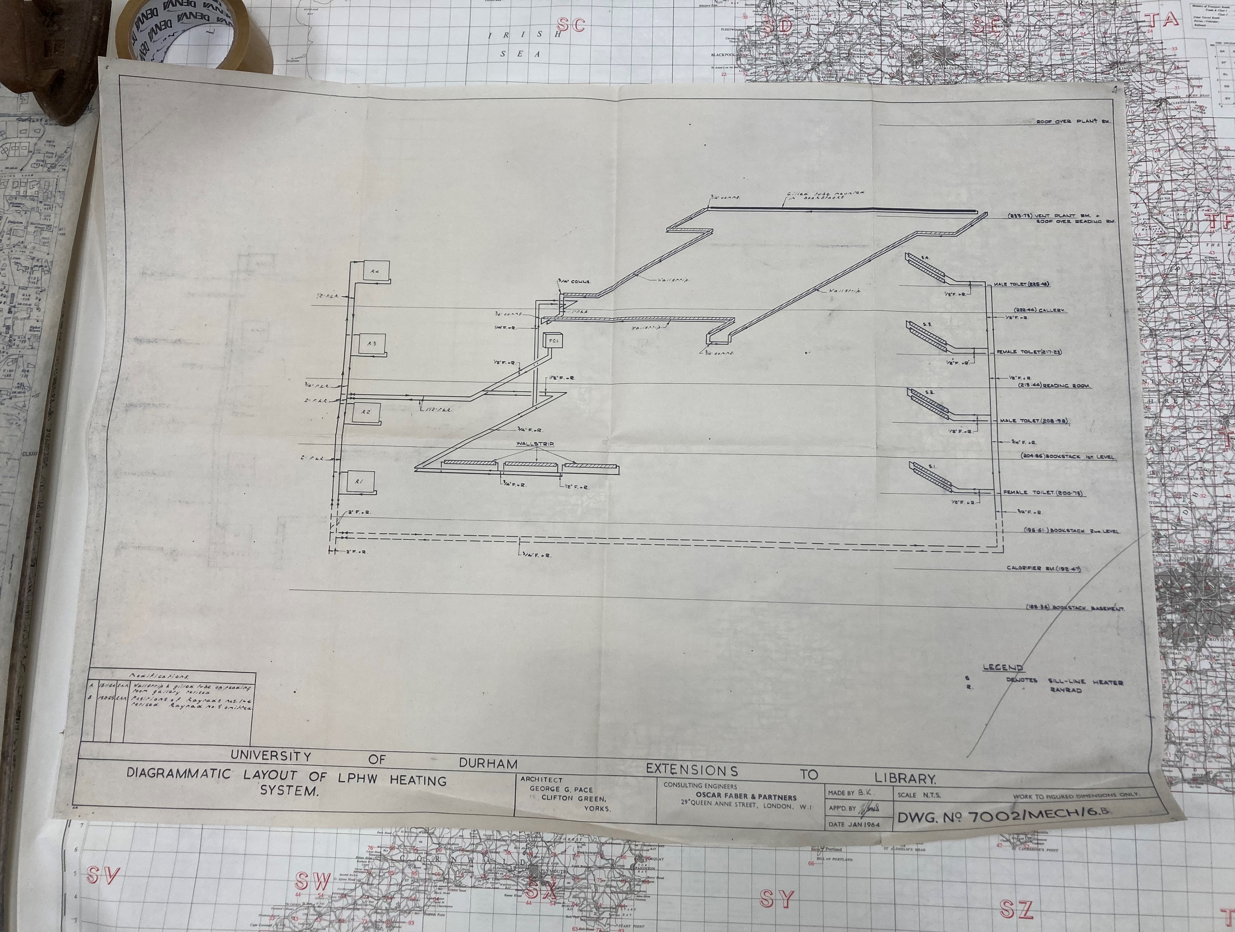 Contents to plastic box - a large quantity of Ordnance Survey and other maps, - Image 4 of 5