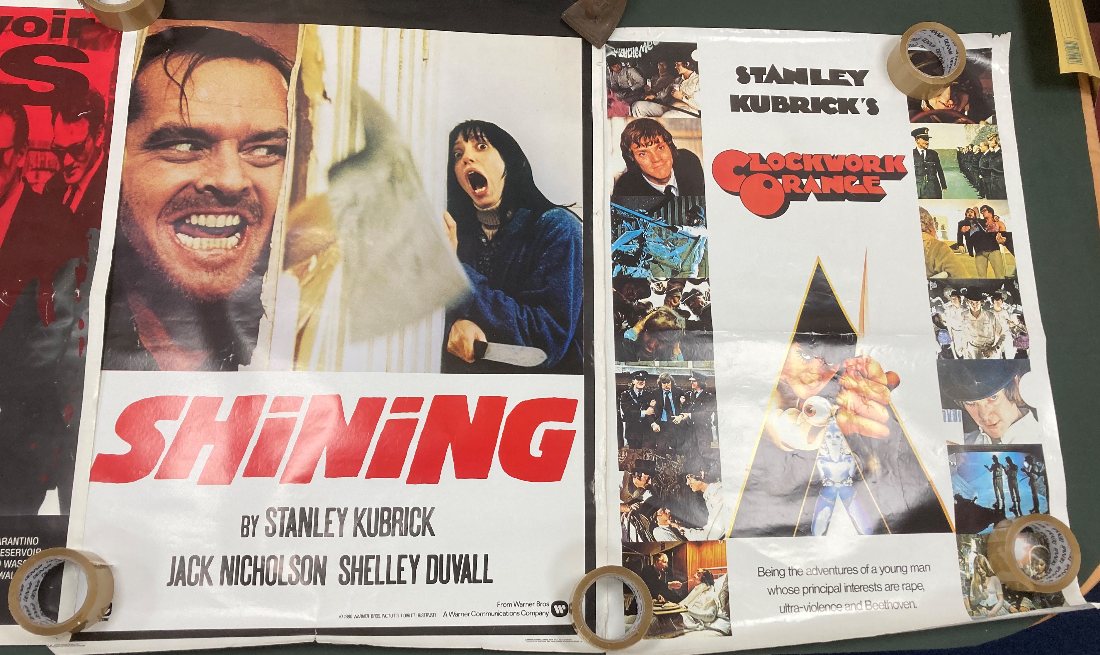 Four posters of iconic films 'Clockwork Orange' 90cm x 65cm, - Image 3 of 3