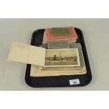 A selection of early 20th Century commemorative and tourist photo booklets