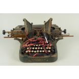 A vintage 'The Oliver Typewriter Co' Chicago U.S.A. No.