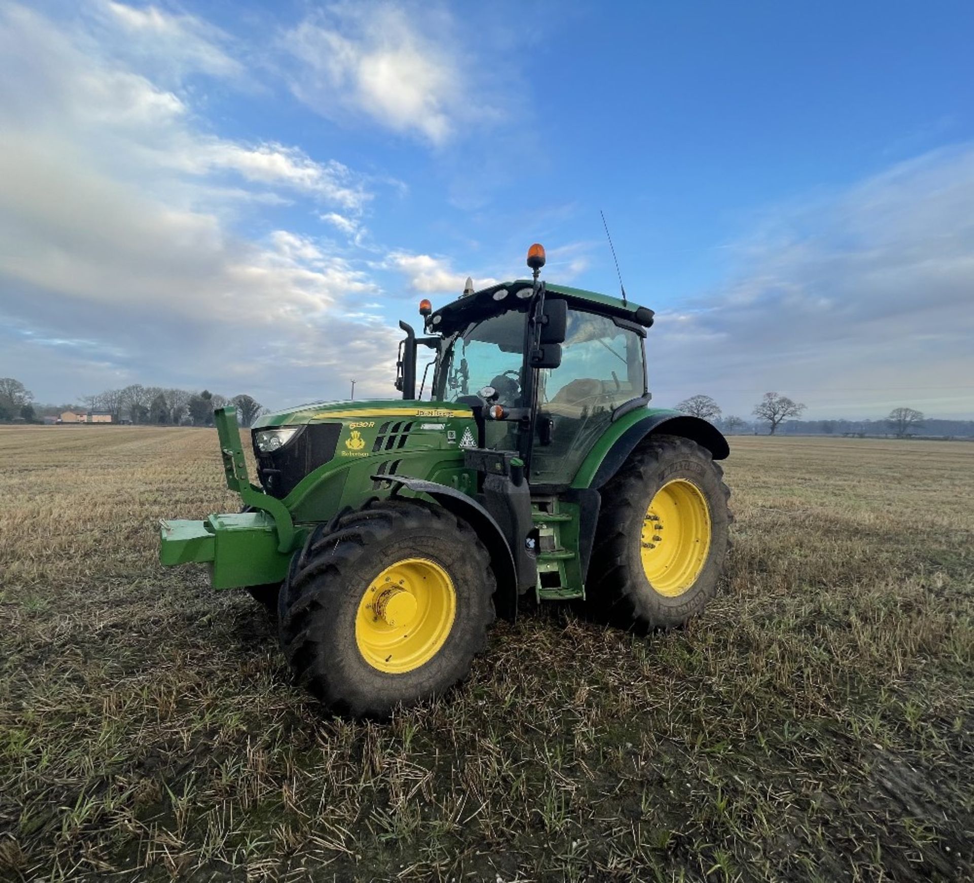 2018 John Deere 6130R 4wd Tractor, approx 1080 hours, Reg No. - Image 5 of 20