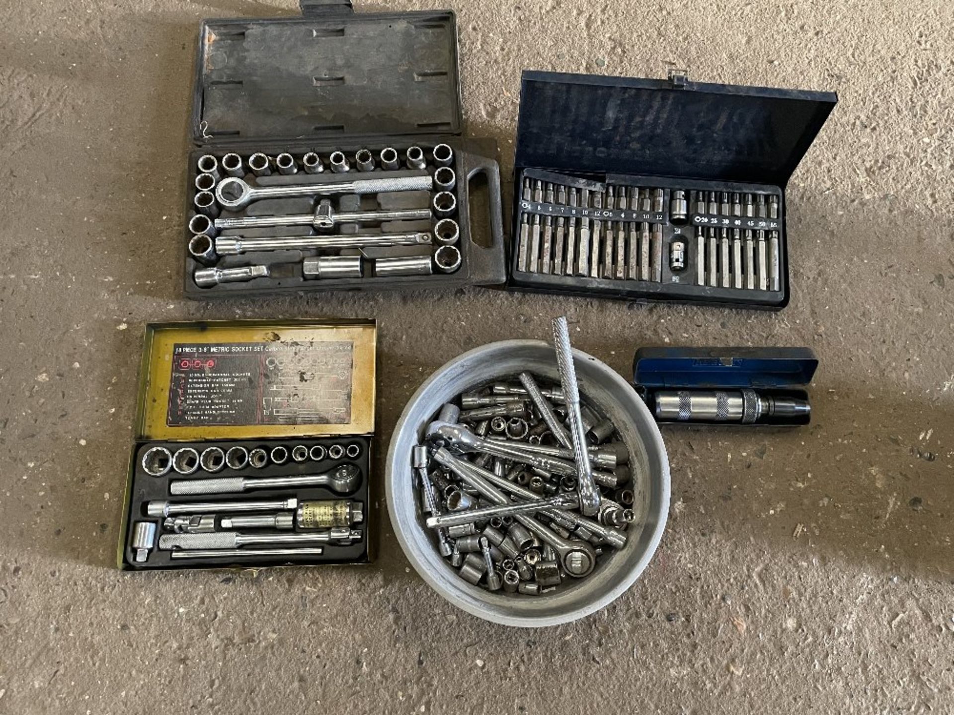 Small Socket set and Ratchets