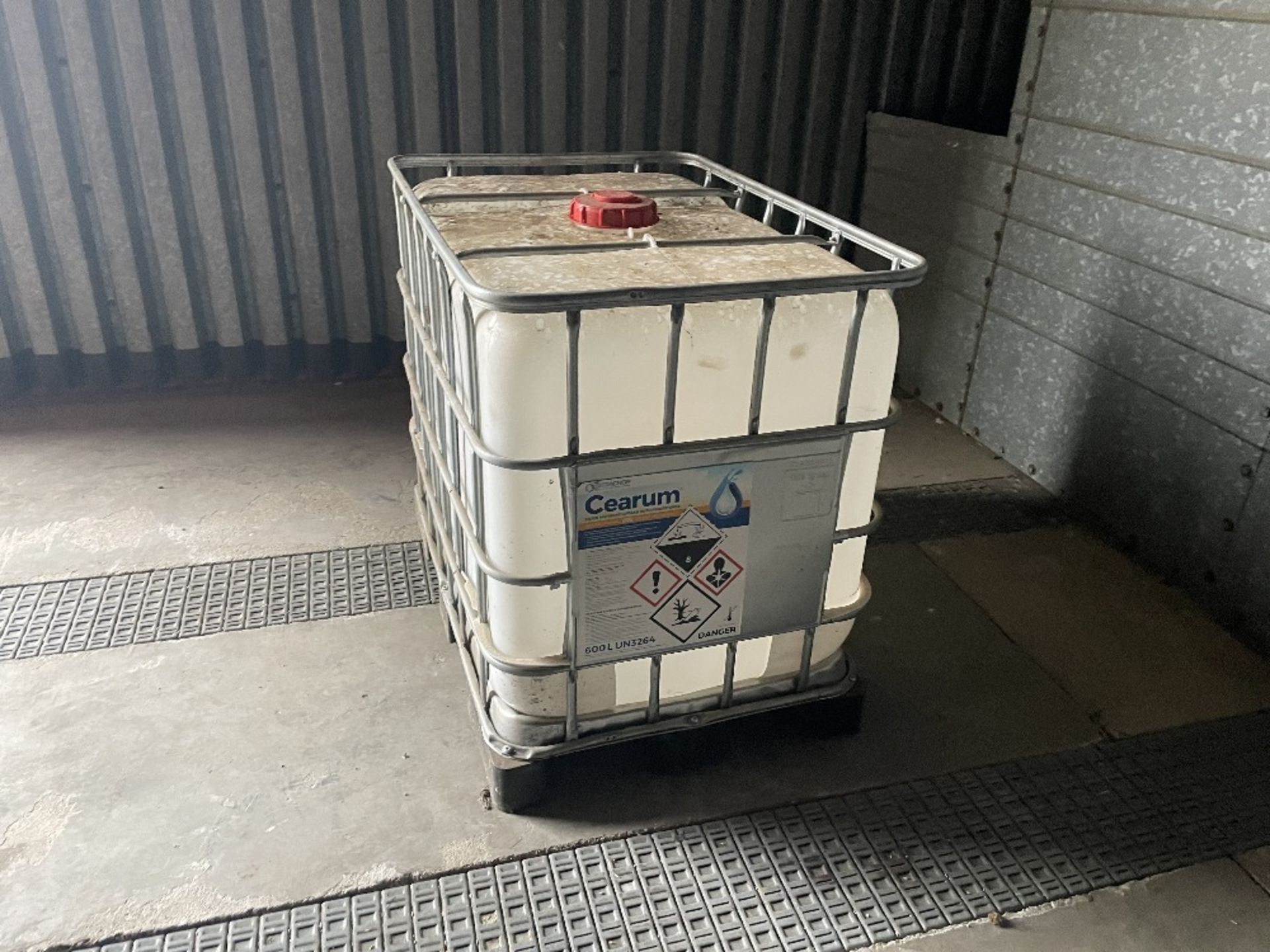 600L IBC Container with Cage