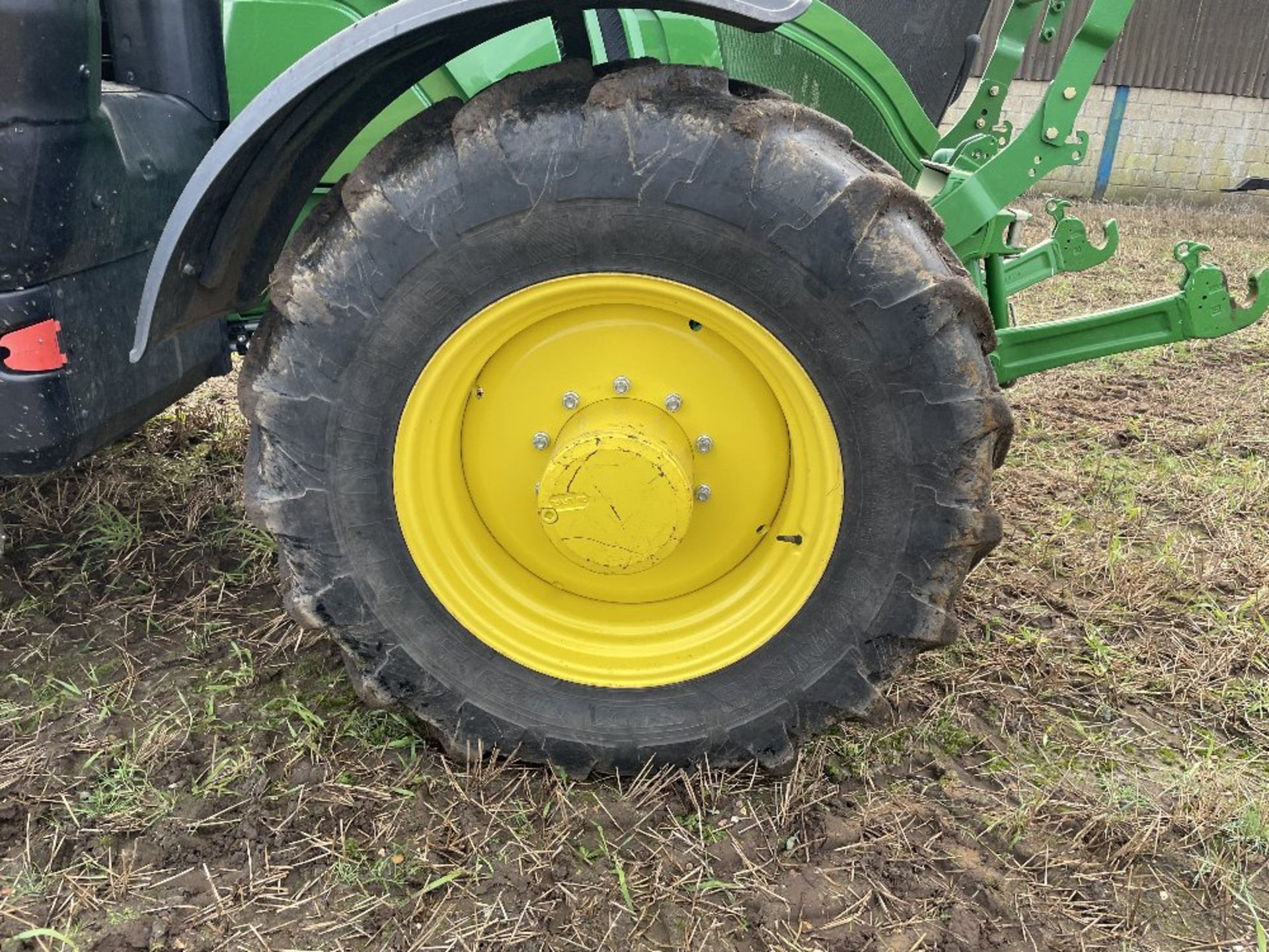 2018 John Deere 6195R 4wd Tractor (Ultimate Edition), approx. 1848 hours, Reg No. - Image 9 of 19