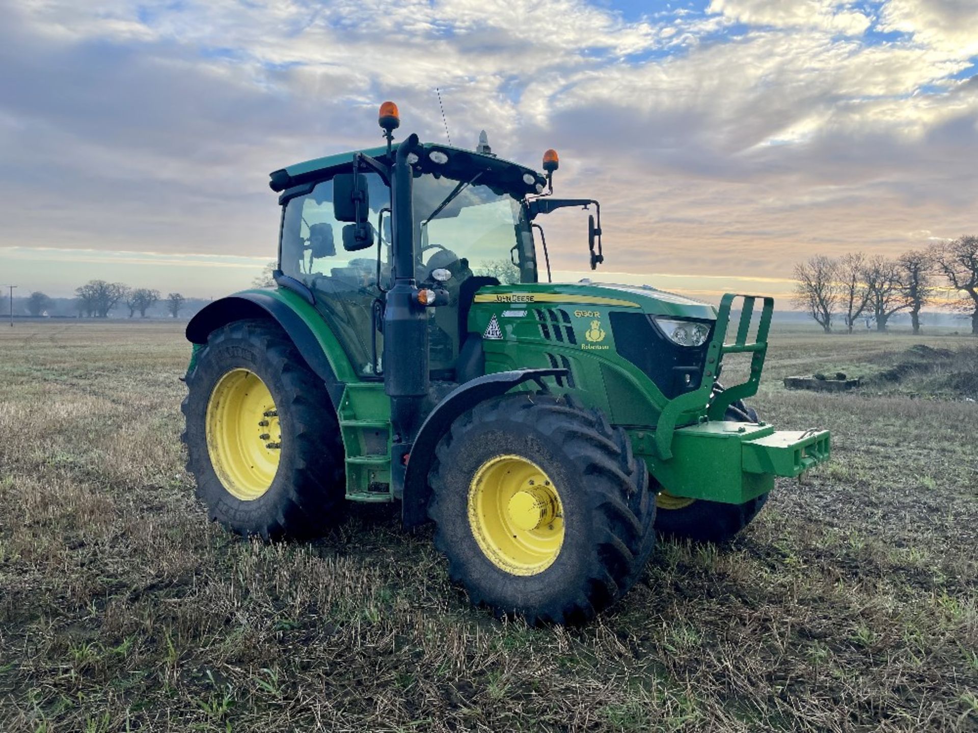 2018 John Deere 6130R 4wd Tractor, approx 1080 hours, Reg No. - Image 7 of 20