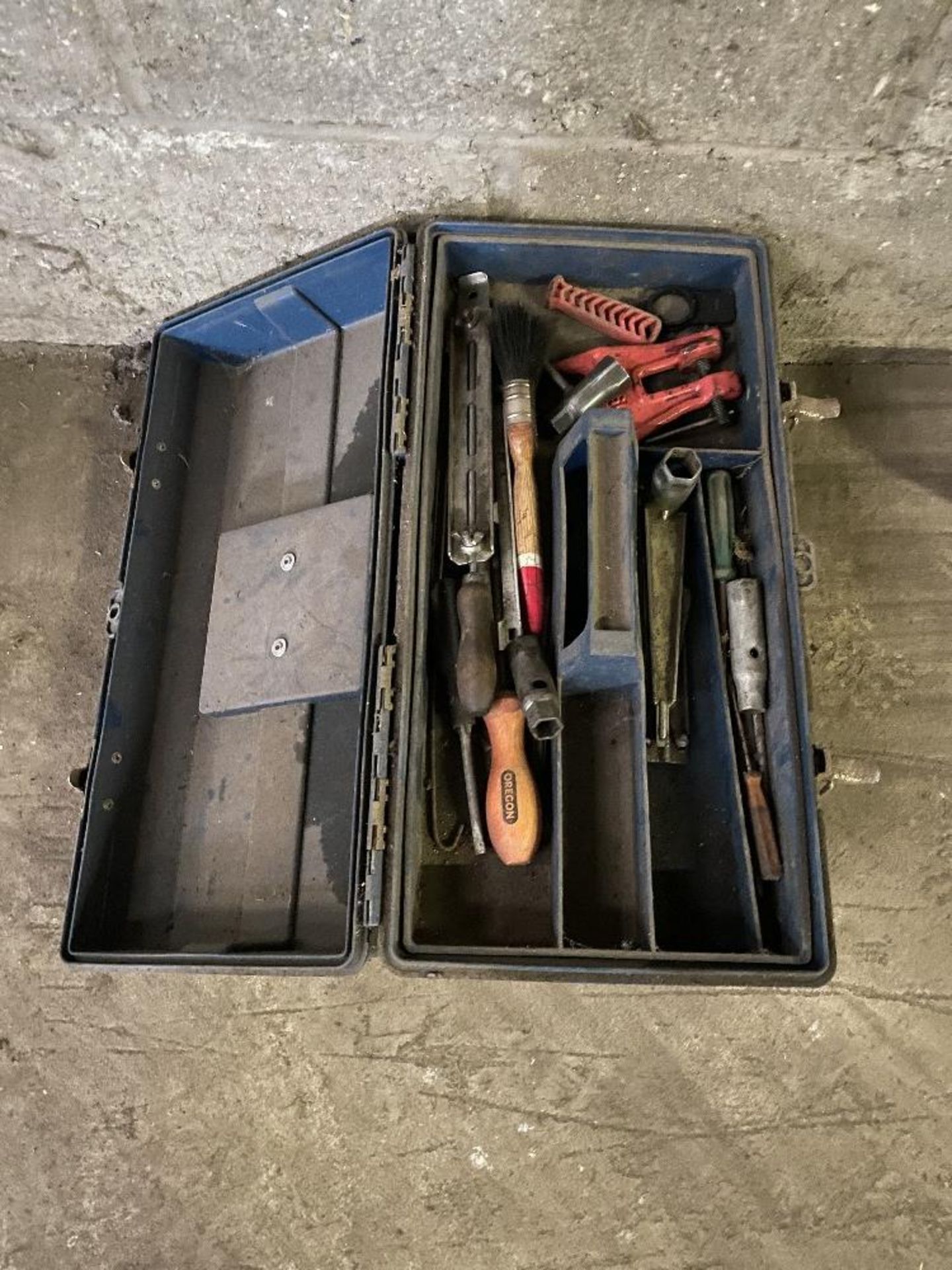 Tool Box with Sharpeners etc